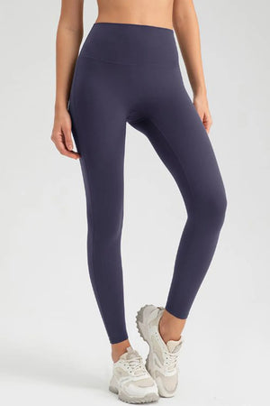 Front view showing pants paired with casual top
