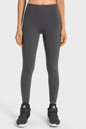 Millennia high-rise wide waistband yoga leggings front view