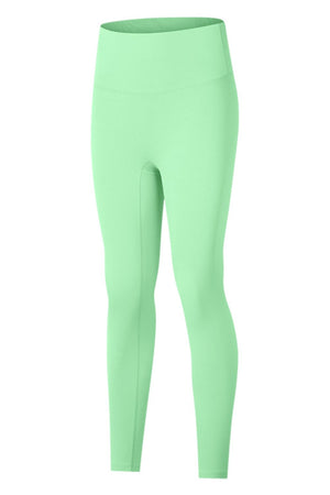 Millennia wide waistband fitness leggings front