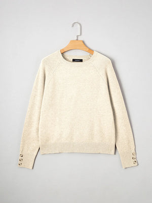Crew neck sweater product only display clean background