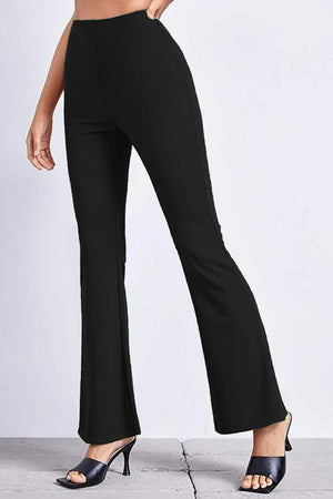 Front view of High Rise Flare Pants