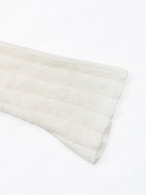 Minimal scoop neck sweater long sleeve product view