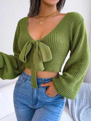 Cropped sweater front elegant trendy outfit