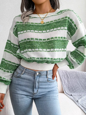 Sweater in natural lighting view