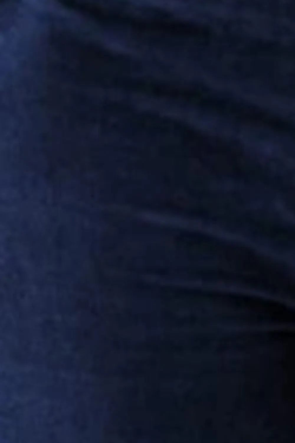 Front view showing fabric flow