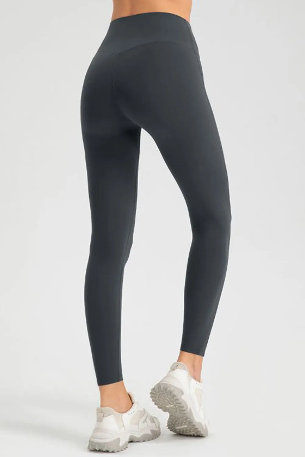 Back view showing waistband and rear details