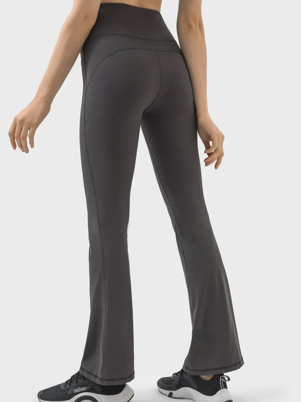 Back view highlighting waistband fit
