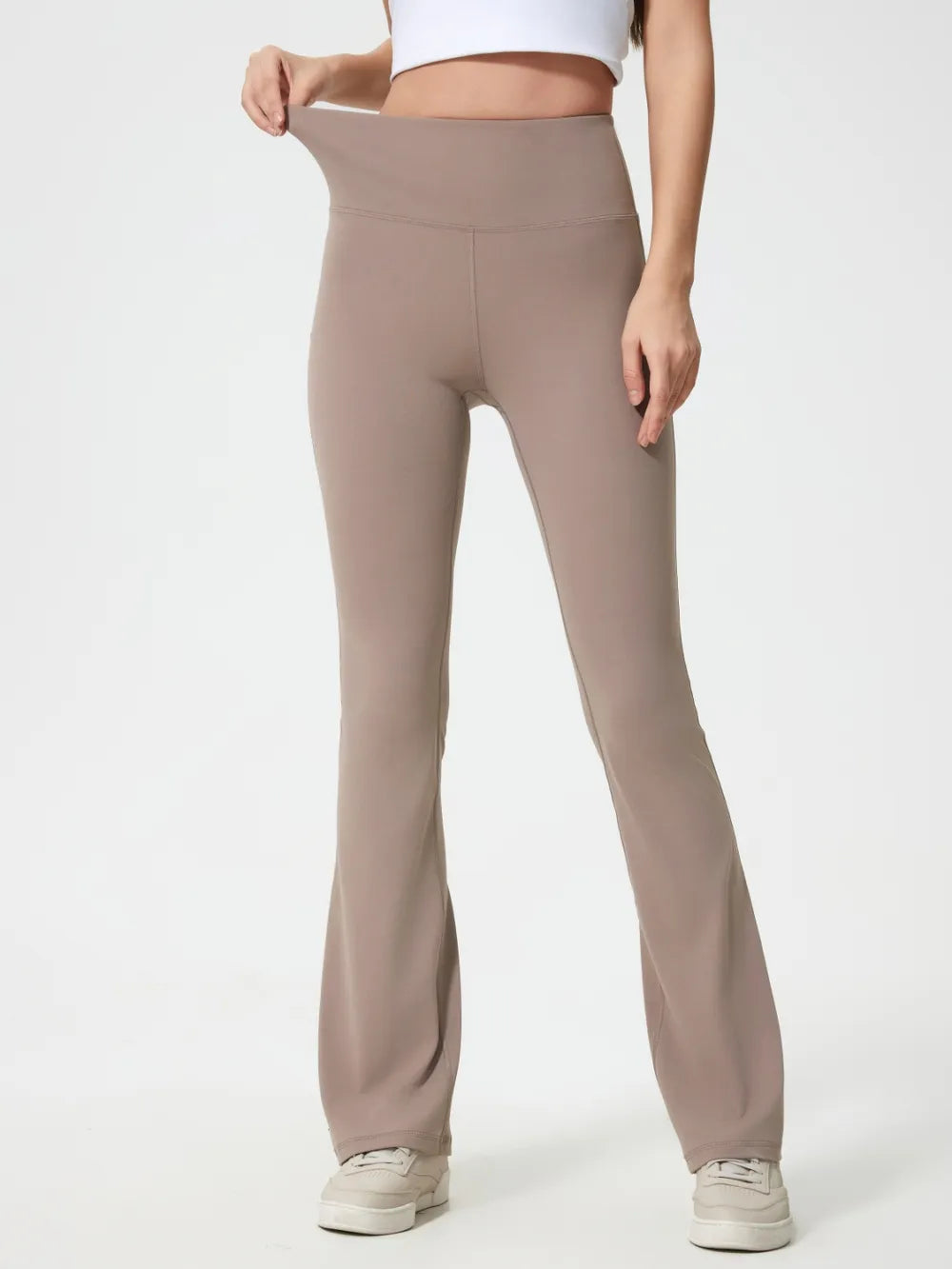 Front view of Millennia High Waist Active Pants