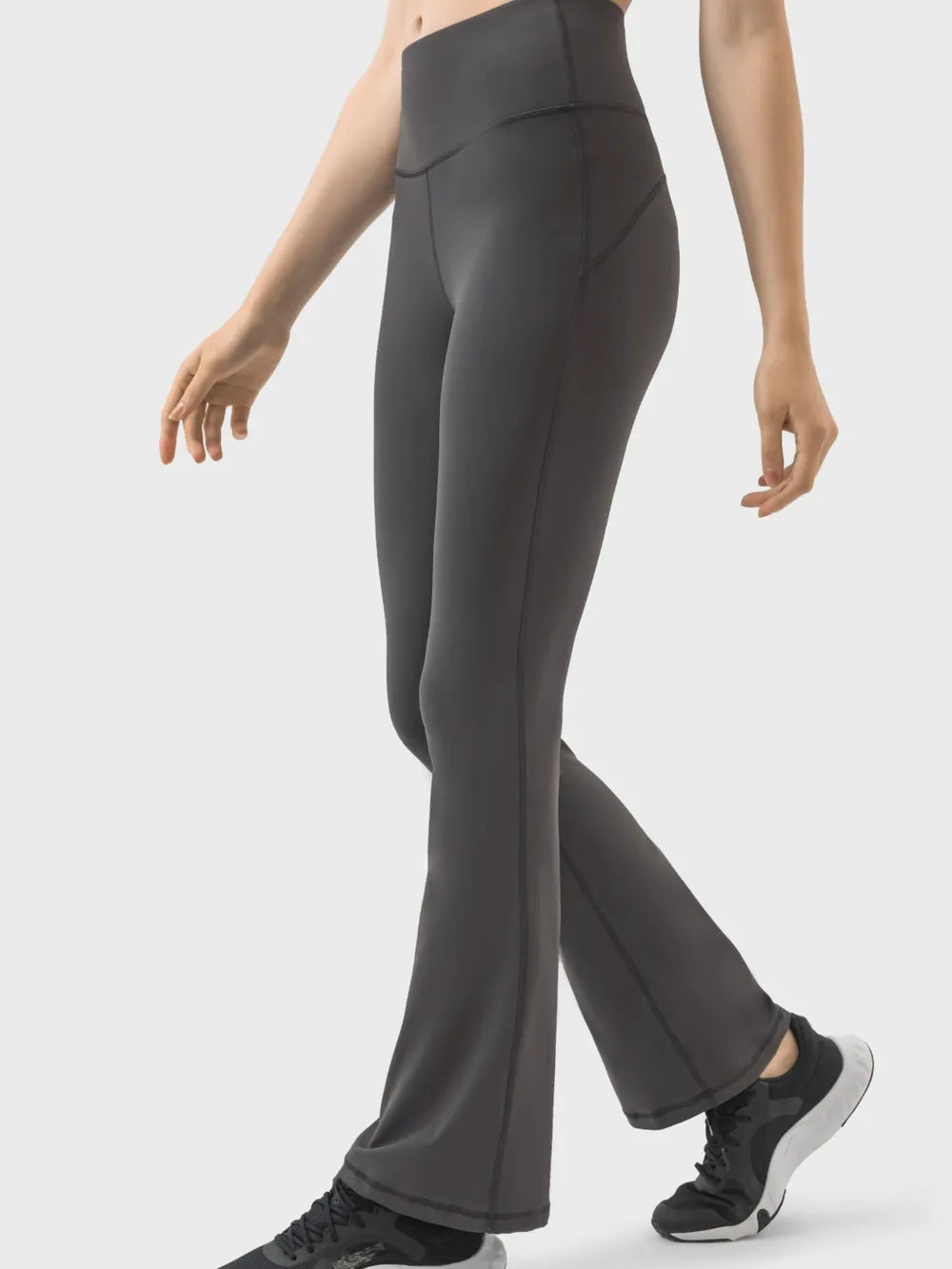 Side view with natural standing pose