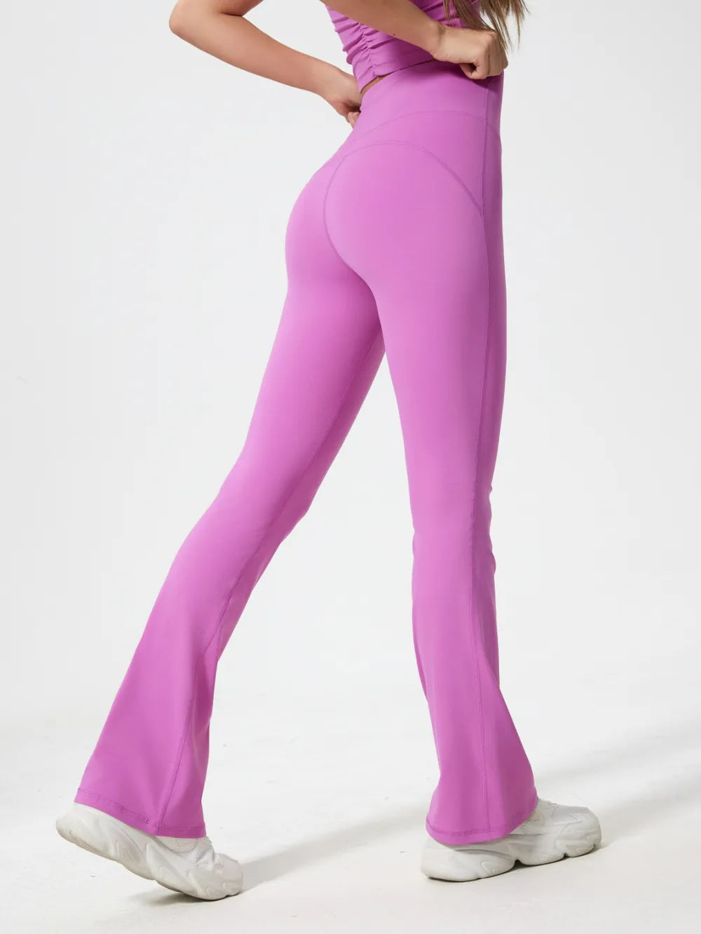 Side view showing pants length