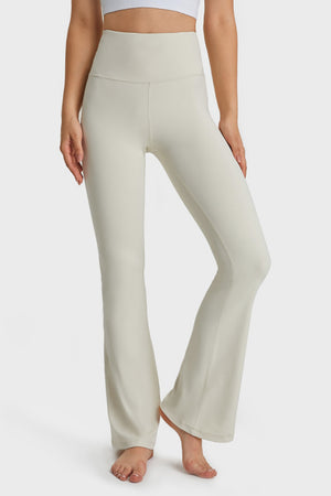 Front view emphasizing the waistband detail and the seamless look of the fabric