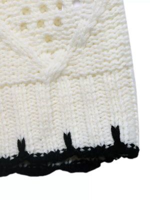 stylish cable knit sweater outfit presentation casual wear
