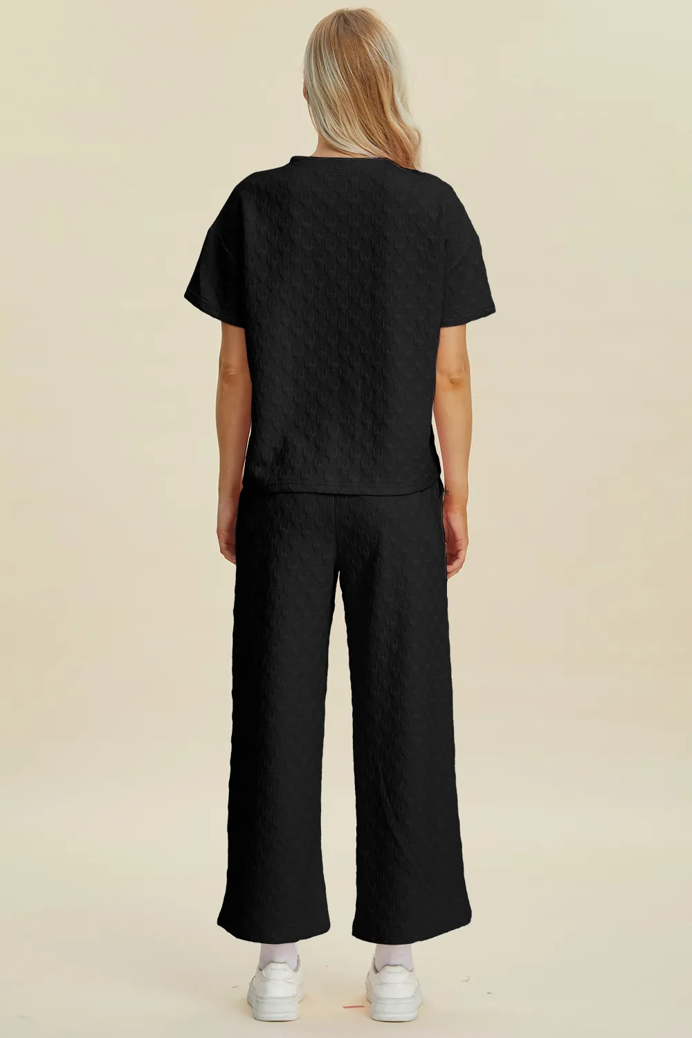 Back view highlighting the texture and smooth silhouette