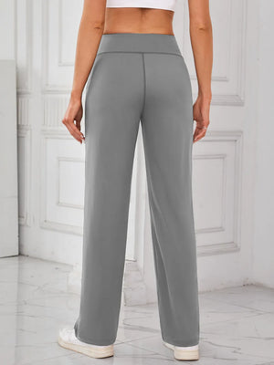 Back view emphasizing high waist design