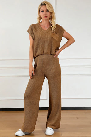 Full outfit capturing effortless chic style