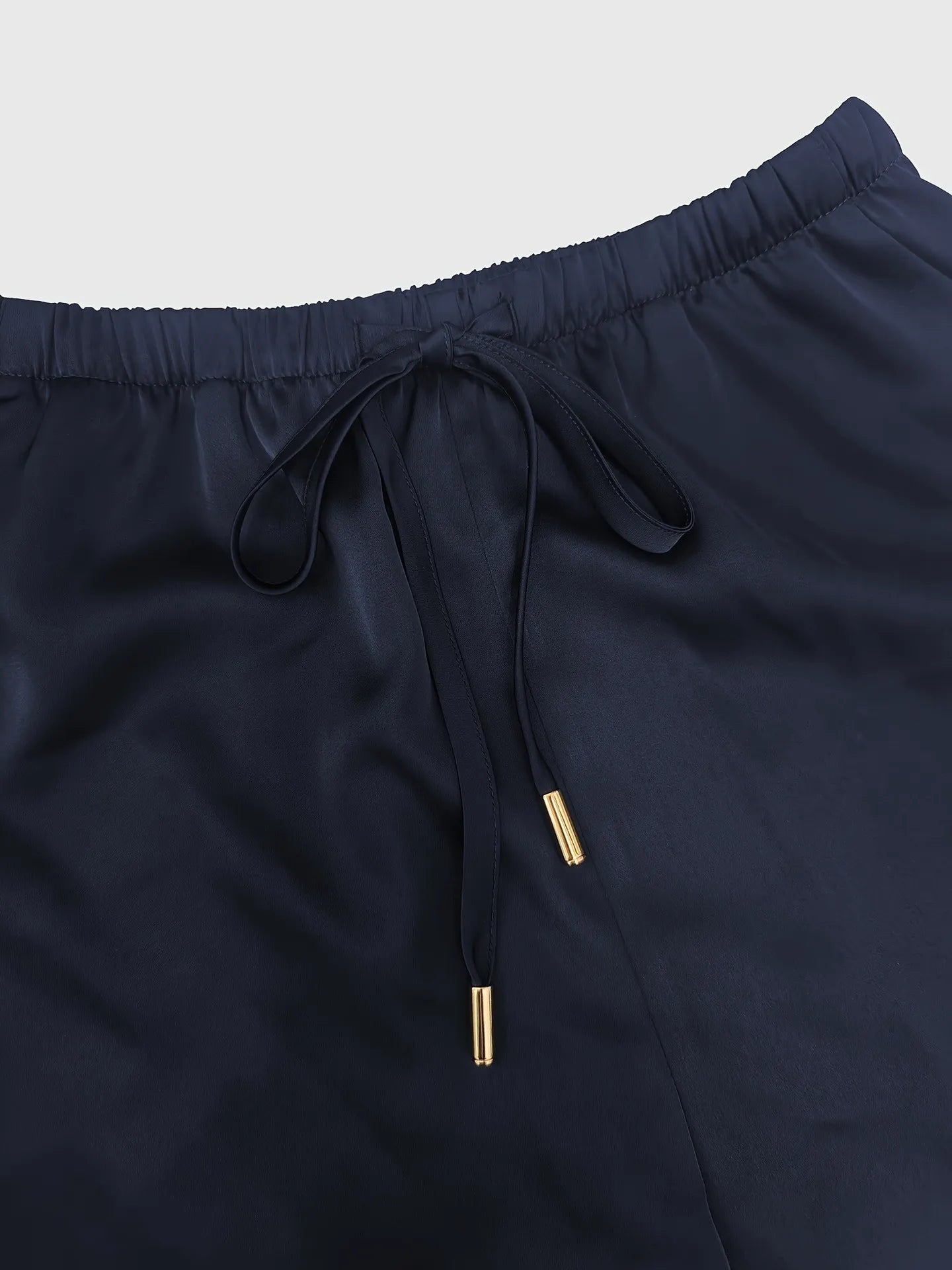 Full layout of round neck top and pants set