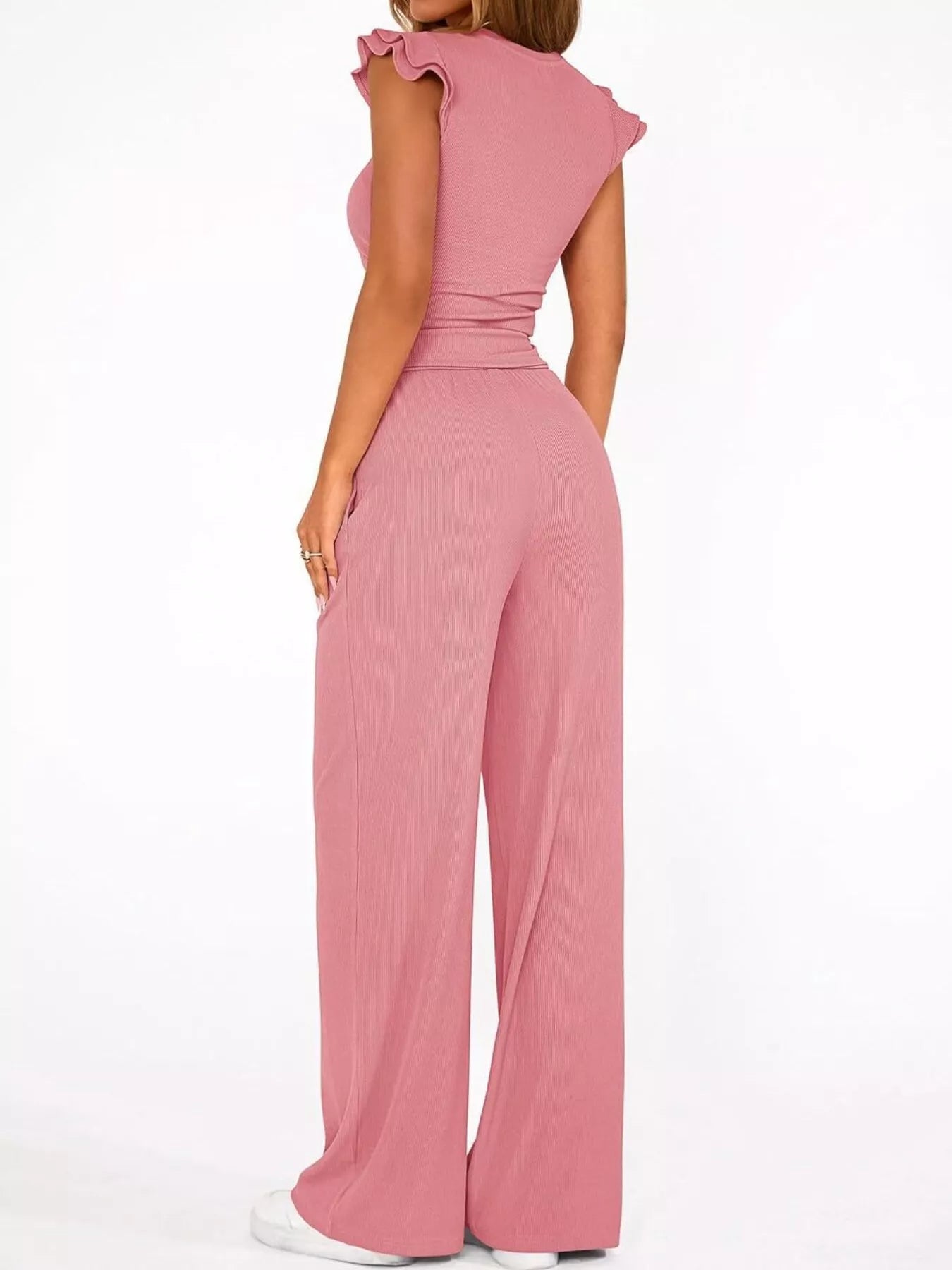 Soft casual outfit front view