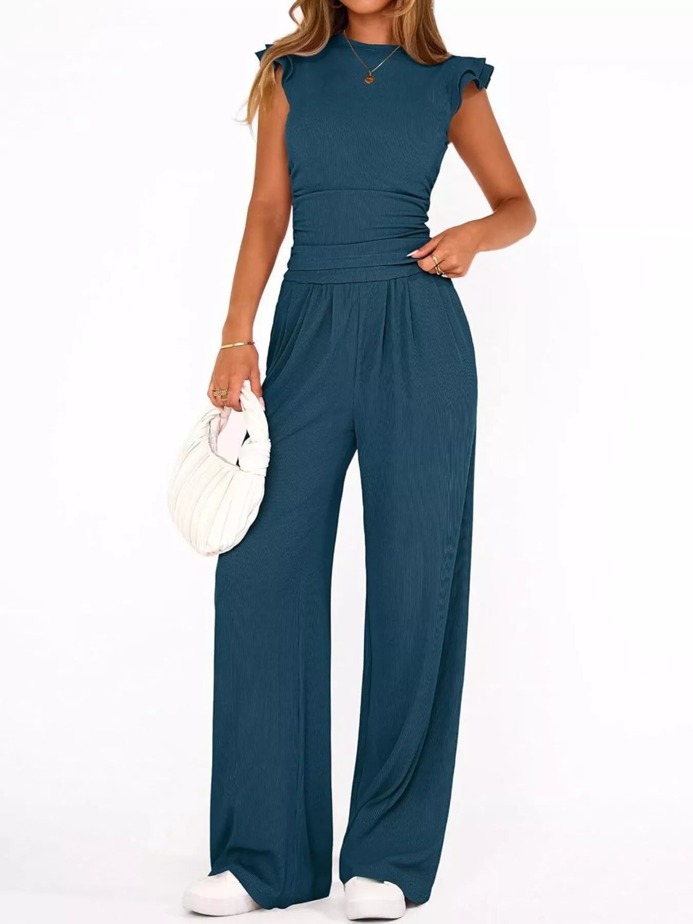 Stylish everyday outfit front
