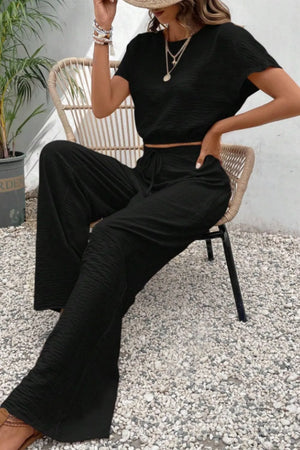 Model wearing set, side view