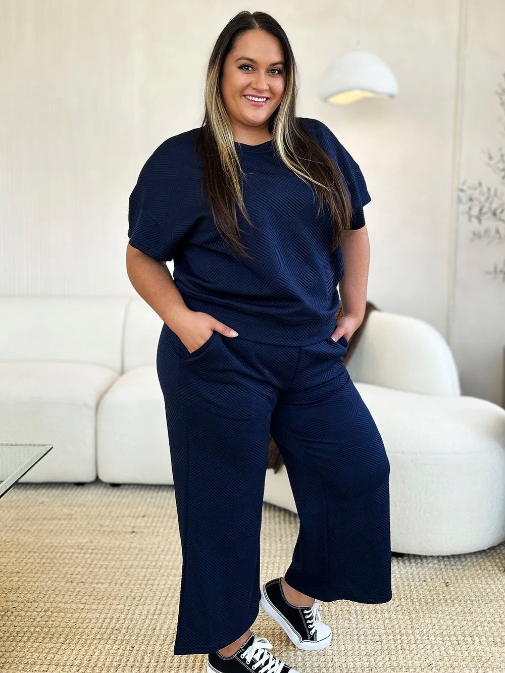 Detail of stitching and seams